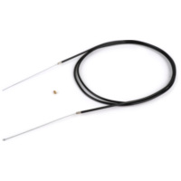 Zug universal BGM Original Ø=1.2mm x 2500mm, Hülle= 2200mm, Nippel Ø=3mm x 3mm, Innenhülle PE, geflochtener Zug, schwarz verwend