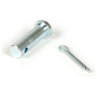 Clevis pin Ø=5.4x11mm with splint, brake pedal -BGM ORIGINAL- Vespa VNA, VNB, VBA, VBB, Super, GL, GT, GTR, TS, Sprint, GS, SS,