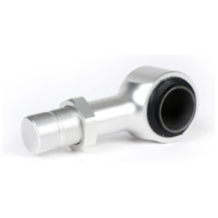 Extention for rear shock absorber - BGM PRO - for shock absorber Type R12, + 20-30mm, Lambretta LI, LIS, SX, TV, DL, GP - silver