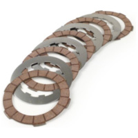 Clutch friction plate set incl. steel plates -BGM PRO Superstrong Racing Red- fo 1179