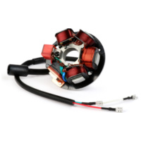 Ignition -BGM PRO Base plate HP V2.5 Silikon- Vespa PK XL - 5 coils, 6 cables (round plug with 3-pin) - for vehicles without bat