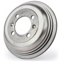 Brake drum, rear -BGM PRO cast iron- for: Vespa Wideframe V1-15, V30-33, VU, VM