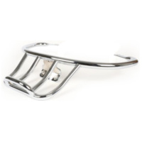 Rear rack -MOTO NOSTRA, with grab handle- LX50, LX125, LX150, Vespa LXV50, LXV125, Vespa S50, S125, S150 - chrome 50789