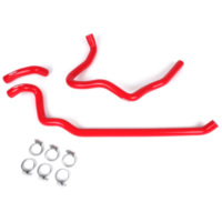 Coolant hose set -BGM PRO silicone 180°C- Vespa GT 125-200, Vespa GTL 125-200, Vespa GTS 125-300, Vespa GTV 125-250 - red 50838