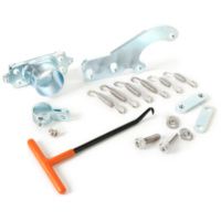 Exhaust flange kit including bracket, springs and spring hook -BGM PRO Clubman V