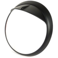 Headlight rim with visor -MOTO NOSTRA (-2018)- Vespa GT, GTL, GTS 125-300, GTS 125-300 Super - flat black 50902