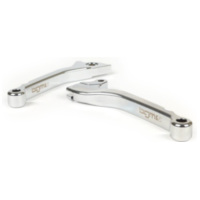 Pair of brake levers -BGM PRO Sport, short (130mm)- for: Vespa LX, LXV, S, Prima