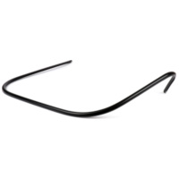 Kantenschutz Moto Nostra rechts mattschwarz für Vespa GT, GTL, GTS 125-300 -18, GTV -18 51143