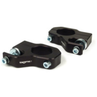 Shock absorber upper mount -BGM PRO Clip on aluminium CNC- Lambretta LI, LIS, SX, TV, DL, GP - black 51173