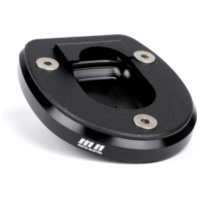Side stand foot enlarger -MOTO NOSTRA, black shiny- Vespa GT, GT L, GTS 125-300, GTV, GTS 125-300 Super 51217
