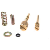 Fuel/air mixture screw and throttle valve ajduster screw set -BGM ORIGINAL M4 for BGM KWP carburettor (24mm - 26mm) 51397