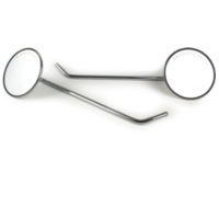 Mirror set -BGM ORIGINAL- Vespa PX EFL (1988-), T5 125ccm, PK XL (1986-1989) - chrome 51445