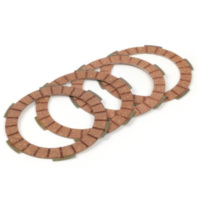 Clutch friction plate set -BGM PRO Superstrong Racing Red for: Vespa Smallframe