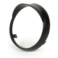 Headlight rim -MOTO NOSTRA- Vespa Primavera (2013-) - plastic, flat black 51503