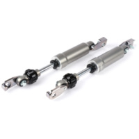 Shock absorber set -BGM Pro F16- Piaggio Ciao , additional shock absorber front, steel grey 51646
