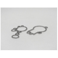Spacer kit float chamber -BGM PRO- Dellorto 24/24mm SI - stainless steel 2mm 51789