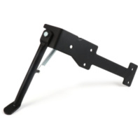 Side stand -MOTO NOSTRA- for: Vespa V50 (10 inch), PV125, ET3 - black 51850