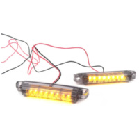 Blinker BGM PRO Micro 2x8 LED Universal Schwarz (60x8,5mm) 51922