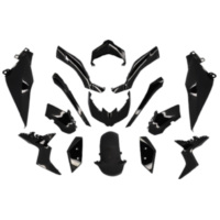 Verkleidungskit 15-teilig schwarz glänzend für Yamaha X-Max 125, 300 2018- 52398
