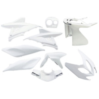 fairing kit EDGE 9-piece white for Yamaha Aerox, MBK Nitro 52523
