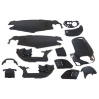 fairing kit EDGE 15-piece black matt for Gilera Runner -2005 52526