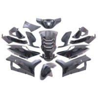 fairing kit EDGE 14-piece black metallic for Peugeot Speedfight 4 52540