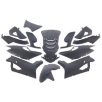 Verkleidungskit EDGE 14-teilig schwarz matt für Peugeot Speedfight 4 52543