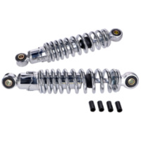 shock absorber set rear 240mm chrome 52583