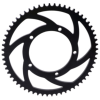 sprocket Premium 60 teeth 428 5-fold screwed aluminum black for Sherco SM 50, SE 50 Euro5 2020- 52650