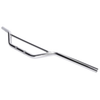 Lenker Motocross Stahl mit Strebe verchromt 22mm - 820mm 53294