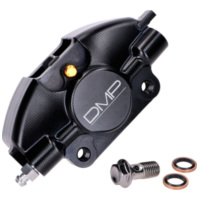 Bremssattel DMP CNC gefräst schwarz für Piaggio Sprint, Primavera, ZIP, LX 53372