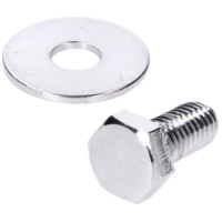 Schraube mit Dichtring chrom für Kreidler 53742