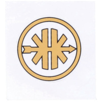 Sticker black/gold 3,5cm for Kreidler 53773