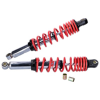 Stoßdämpfer Set YSS Twin PRO-X 360mm chrom rot für Simson S50, S51 53975