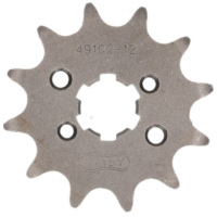 front sprocket AFAM 12 teeth 420 for Piaggio / Derbi D50B0, EBE, EBS AF49102-12