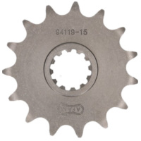 front sprocket AFAM 15 teeth 420 for Minarelli AM6, CPI, Generic, Beeline, for: K-Sport AF94119-15