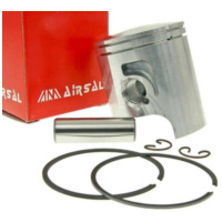 piston kit Airsal Tech-Piston 72.4cc 48mm for Derbi Senda GPR, Gilera GSM SMT RCR Zulu EBE, EBS AS-ET16449
