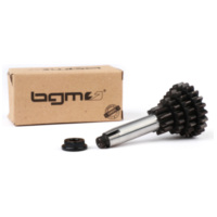 secondary shaft BGM PRO Original, 10-14-18-22 teeth, for Vespa V50, PV125, ET3, PK50, PK80, PK125 S-XL, Piaggio gradation BGM018