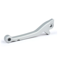 brake lever BGM PRO CNC, silver matte, ABE, for disc brake Heng Tong, Vespa PX (year 2004-) BGM4541S