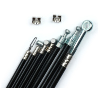 Zugsatz BGM PRO Silk Liner, schwarz für Vespa PX Lusso (1984-) BGM6412SL