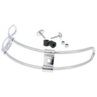 front bumper / trim Buzzetti chromed for Vespa LX, LXV 50, 125, 150 2T, 4T BZA30485