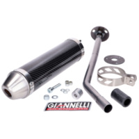 muffler Giannelli carbon for Aprilia RX, SX 50 2006 (D50B, EBE) GI-34646HF