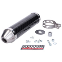 Endschalldämpfer Giannelli Carbon für Aprilia RX, SX 50 06-15, Derbi Senda 50 RX, SM X-Race, X-Treme 09-15 GI-34684HF