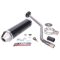 muffler Giannelli carbon for KSR Moto TR 50 SM, X 14-16 GI-34696HF