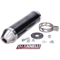 muffler Giannelli carbon for Aprilia RS 50 99-06, Tuono 50 03-06 GI-43651HF