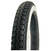 tire IRC NR-2 2.75-16 40L TT whitewall / white sidewall HDS29268