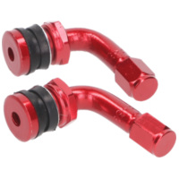 tire valve set 90° bent - red IP10025