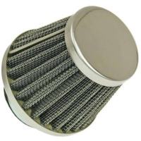 air filter Power 35mm carburetor connection chrome IP16660