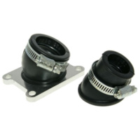 Flansch Ansaugstutzen Racing zweiteilig 24 und 32mm für Derbi D50B0, EBE, EBS IP16752