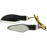 Indikator Blinker Set M10 LED Shadow schwarz IP24493